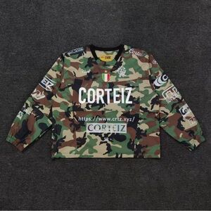 Corteiz Men's Camouflage Long Sleeve Shirt